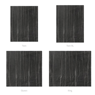 Felix Bleach Dye Vintage Black Mockup Comforter Sizing