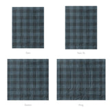 Buffalo Plaid Dark Navy Mockup Comforter Sizing
