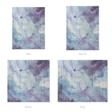 Zephyr Watercolor Amethyst Mockup Comforter Sizing