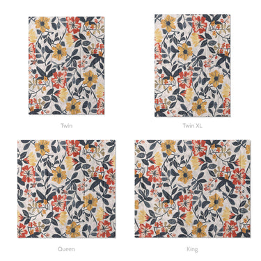 Caroline Blue & Red Mockup Comforter Sizing