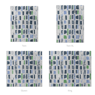 Milo Blue & Green Mockup Comforter Sizing