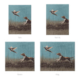That Dog'll Hunt Blue Mockup Comforter Sizing
