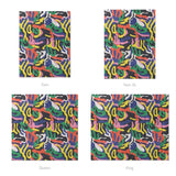 Umberto Black Multicolor Mockup Comforter Sizing