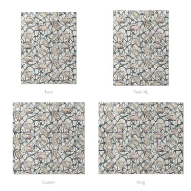 Fresh Oysters Mockup Comforter Sizing