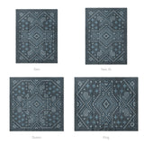Durand Navy Blue Mockup Comforter Sizing