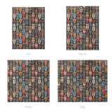 Tribal Masks Mockup Comforter Sizing