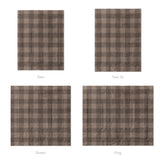 Buffalo Plaid Dark Cedar Brown Mockup Comforter Sizing