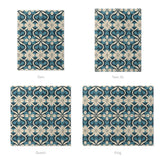Mattheo Blue & Ivory Mockup Comforter Sizing