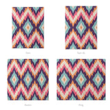 Dyani Magenta & Cyan Mockup Comforter Sizing