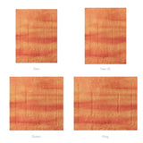 Ophelia Watercolor Fire Orange Balayage Mockup Comforter Sizing