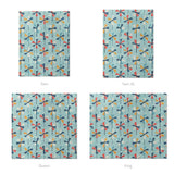Breezy Pinwheels Mockup Comforter Sizing
