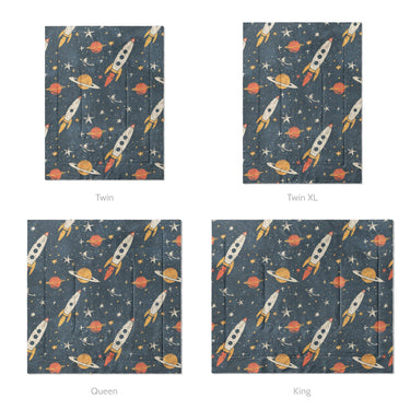 Cosmic Dreams Mockup Comforter Sizing