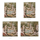 Female Bathers Mockup Comforter Sizing