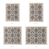Georgiana Navy & Red Mockup Comforter Sizing