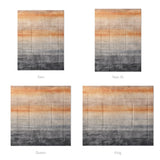 Ruidoso Navy & Burnt Orange Mockup Comforter Sizing