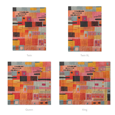 Nadia Multicolor Mockup Comforter Sizing