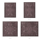 Durand Burgandy Mockup Comforter Sizing