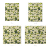 UFO Cow Abduction Toile Mockup Comforter Sizing