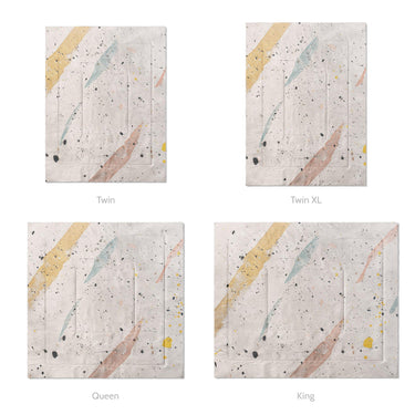 Stephanie Ivory Polychrome Mockup Comforter Sizing