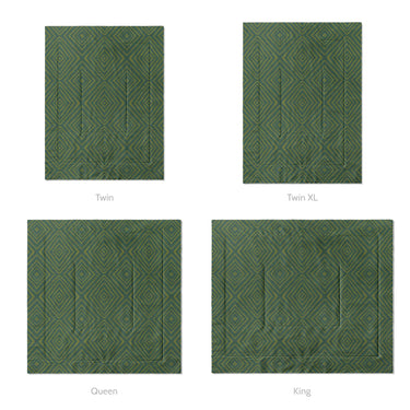 Terlingua Jade & Pyrite Mockup Comforter Sizing