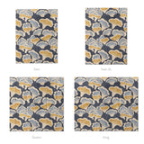 Oyster Mushrooms Mockup Comforter Sizing