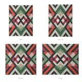 Sonora Cranberry & Matcha Mockup Comforter Sizing
