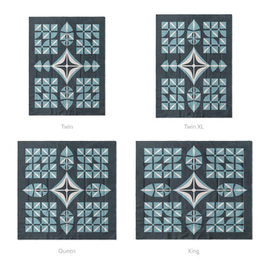 Remy Navy Blue Mockup Comforter Sizing