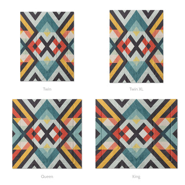 Sonora Multicolor Mockup Comforter Sizing