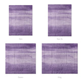 Jacinda Watercolor Purple Ombre Mockup Comforter Sizing