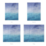 Micah Watercolor Blue & Teal Mockup Comforter Sizing
