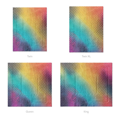 Shasta Multicolor Mockup Comforter Sizing