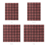 Buffalo Plaid Deep Red Mockup Comforter Sizing