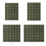 Buffalo Plaid Dark Olive Mockup Comforter Sizing