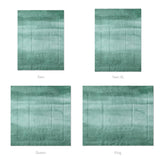 Jacinda Watercolor Teal Ombre Mockup Comforter Sizing