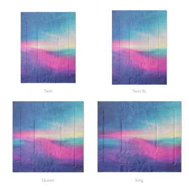 Jetstream Multicolor Mockup Comforter Sizing