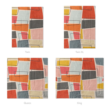 Margo Multicolor Mockup Comforter Sizing