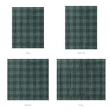 Buffalo Plaid Deep Teal Mockup Comforter Sizing