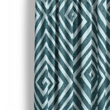 Hoffman Teal Mockup Curtain Detail