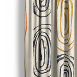 Horatio Ivory & Orange Mockup Curtain Detail