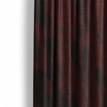 Hurley Splatter Dye Burgandy Mockup Curtain Detail