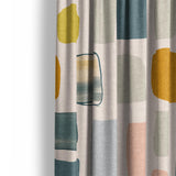 Calliope Ivory Multicolor Mockup Curtain Detail