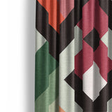 Sonora Cranberry & Matcha Mockup Curtain Detail