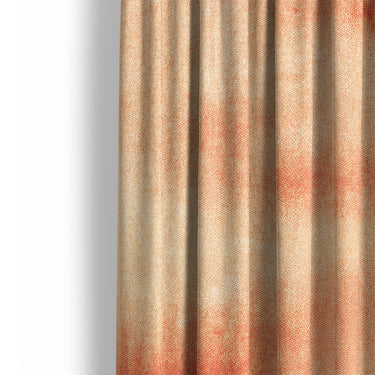 Ophelia Watercolor Peach Balayage Mockup Curtain Detail
