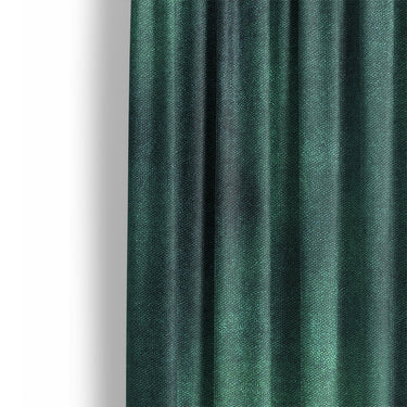 Andromeda Watercolor Teal Mockup Curtain Detail