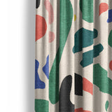 Aurelio Polychrome Mockup Curtain Detail