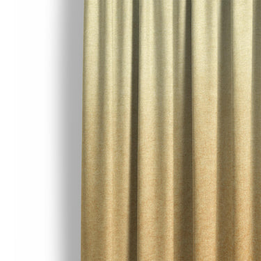 Kieran Watercolor Goldenrod Ombre Mockup Curtain Detail