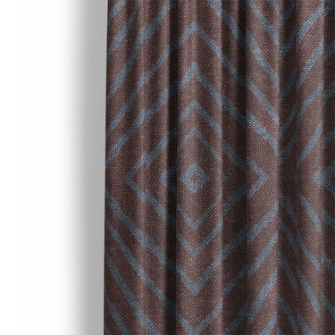 Terlingua Amethyst & Cobalt Mockup Curtain Detail