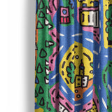 Kids Road Map Mockup Curtain Detail