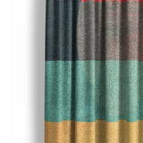 Decrescendo Multicolor Mockup Curtain Detail