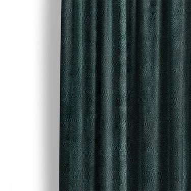 Felix Bleach Dye Deep Teal Mockup Curtain Detail